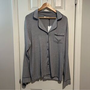 NWT UGG Nya Long Sleeve Striped Pajama Top - Size Large.